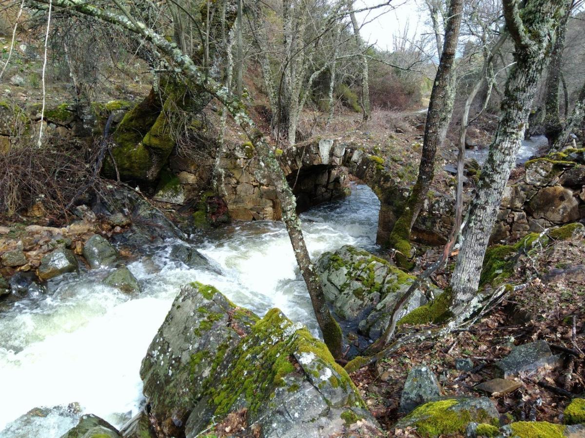 Casa Rural La Colmena Del Geoparque Navatrasierra Esterno foto